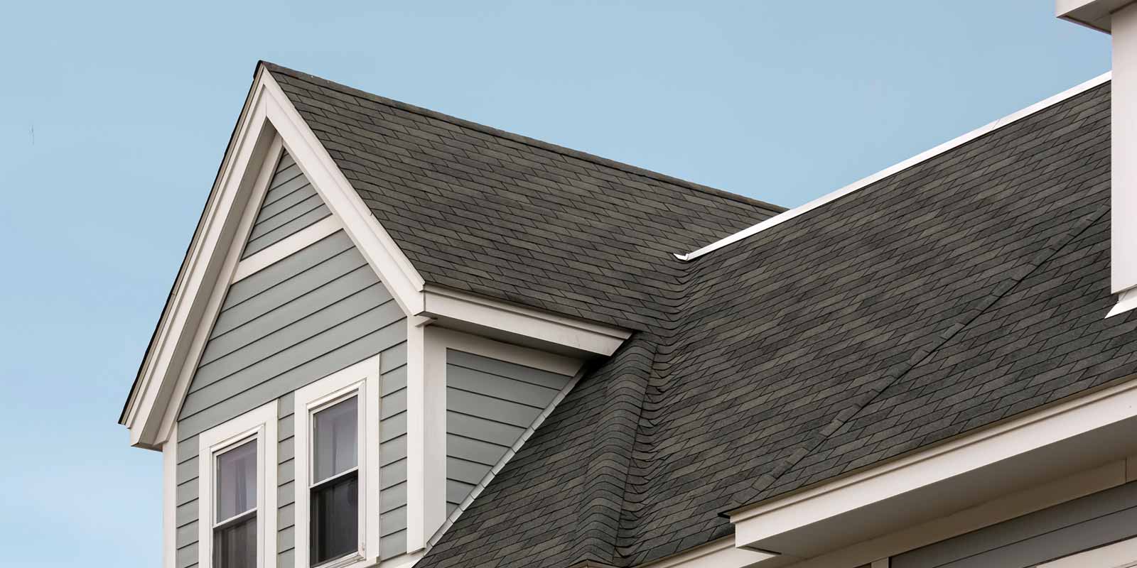 house shingled roof closeup